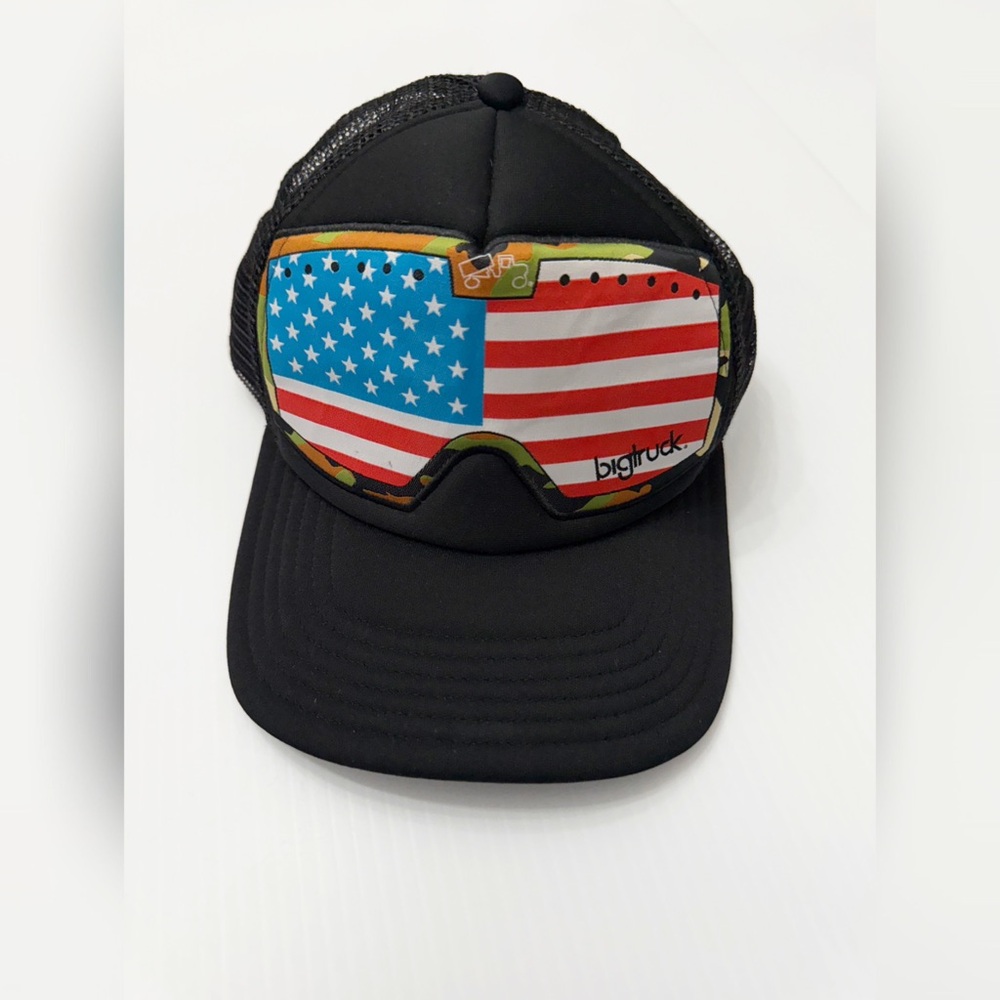 bigtruck Hat - Original Trucker – American Flag Goggle 🇺🇸🔥